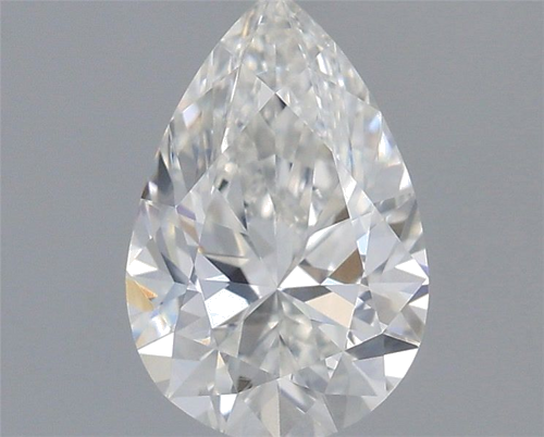 0.51 carat G-VS2 Natūralus Pear Deimantas (1)
