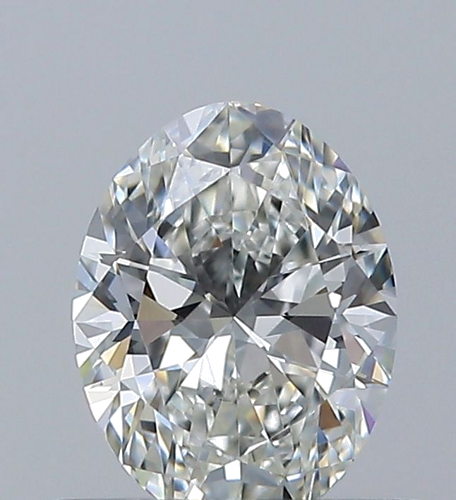 0.5 carat H-VS1 Natūralus Oval Deimantas (1)