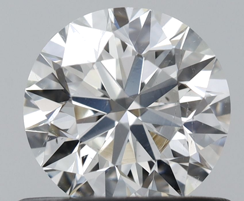 0.6 carat G-SI2 Excellent cut Natūralus Round Deimantas (1)