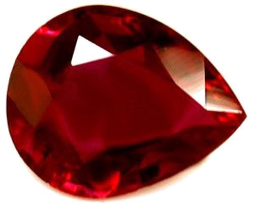 0.53 carat RED Pear Rubinas (1)