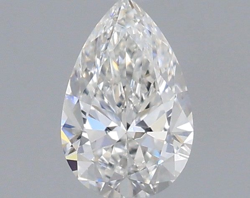 0.3 carat F-VS2 Natūralus Pear Deimantas (1)