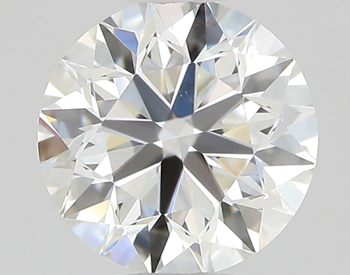 0.5 carat I-VVS2 Very Good cut Natūralus Round Deimantas (1)