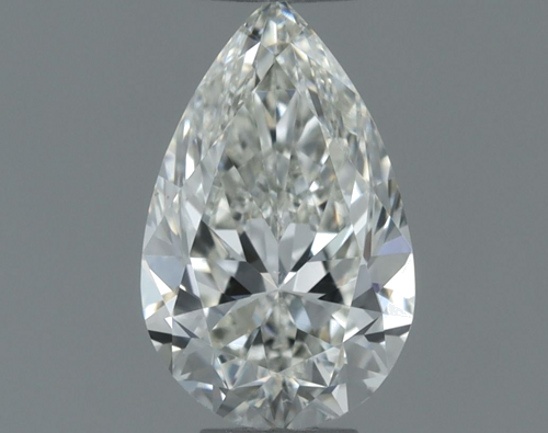 0.5 carat J-VS2 Natūralus Pear Deimantas (1)