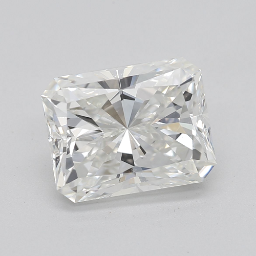 2.01 carat H-VS2 Natūralus Radiant Deimantas (1)