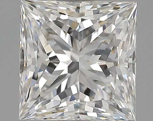 0.54 carat G-VVS2 Natūralus Princess Deimantas (1)