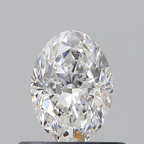 0.51 carat E-VVS2 Natūralus Oval Deimantas (1)