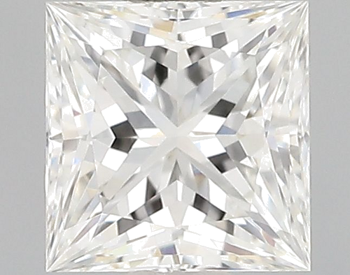 0.52 carat H-IF Natūralus Princess Deimantas (1)