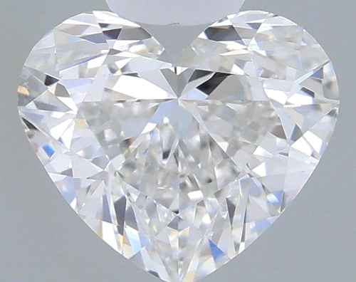 0.5 carat F-SI2 Natūralus Heart Deimantas (1)