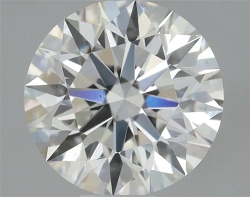 0.46 carat H-VS1 Excellent cut Natūralus Round Deimantas (1)