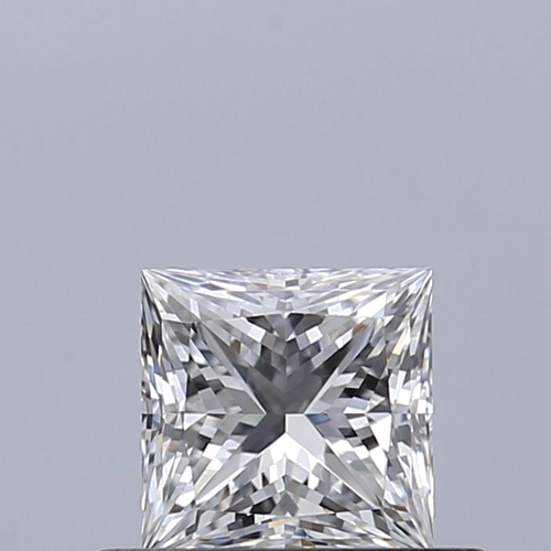 0.46 carat F-VS1 Natūralus Princess Deimantas (1)