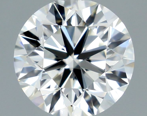 0.67 carat K-VVS2 Very Good cut Natūralus Round Deimantas (1)