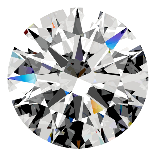 0.31 carat E-SI2 Excellent cut Natūralus Round Deimantas (1)