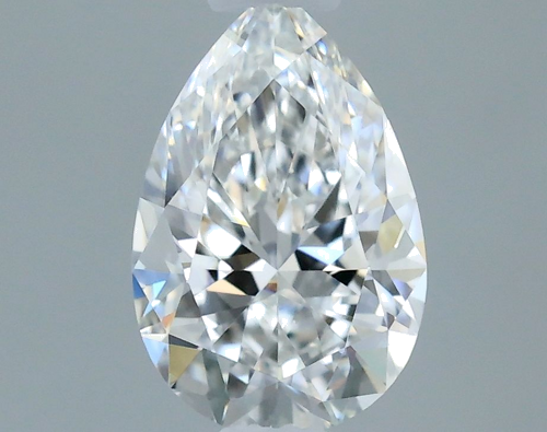 0.4 carat E-IF Natūralus Pear Deimantas (1)