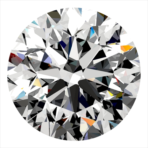 0.3 carat G-SI1 Very Good cut Natūralus Round Deimantas (1)