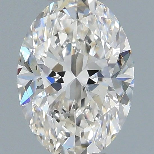 0.42 carat I-SI1 Natūralus Oval Deimantas (1)