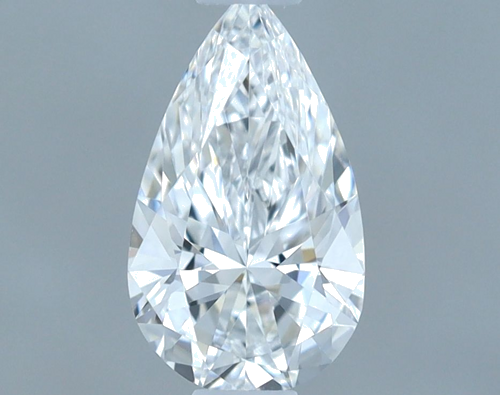 0.5 carat E-VVS2 Natūralus Pear Deimantas (1)