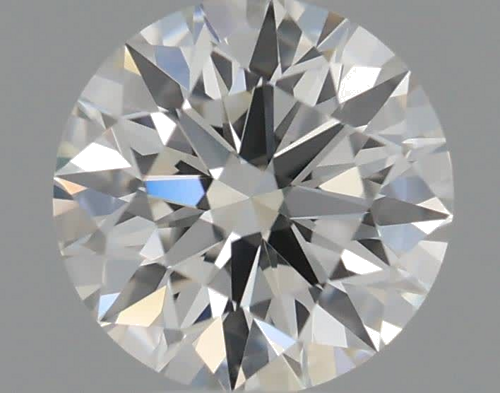 0.37 carat H-VVS2 Excellent cut Natūralus Round Deimantas (1)