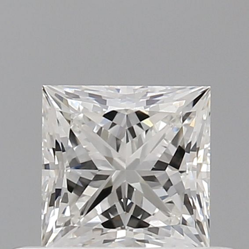 0.5 carat G-VVS2 Natūralus Princess Deimantas (1)