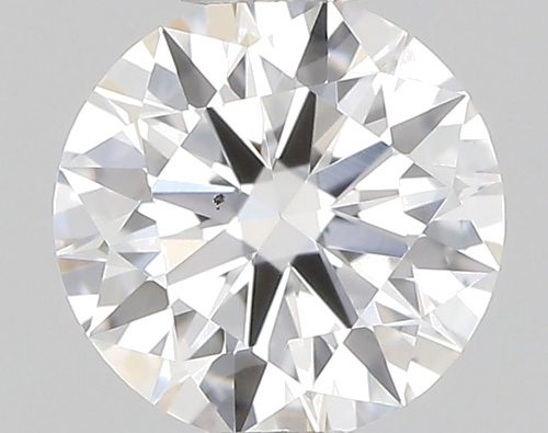 0.42 carat F-VS2 Excellent cut Natūralus Round Deimantas (1)