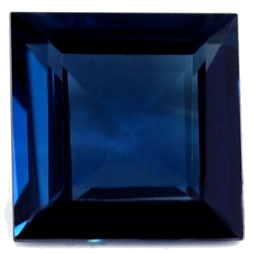 0.93 carat BLUE Square Safyras (1)