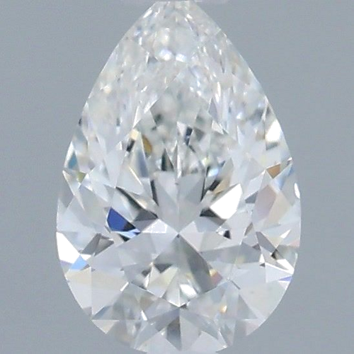 0.56 carat G-VS2 Natūralus Pear Deimantas (1)