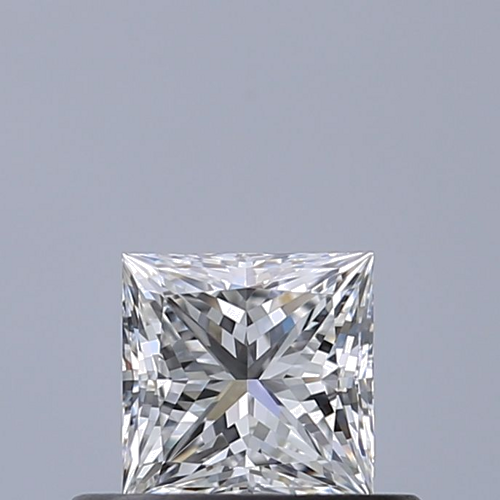 0.42 carat E-VVS1 Natūralus Princess Deimantas (1)