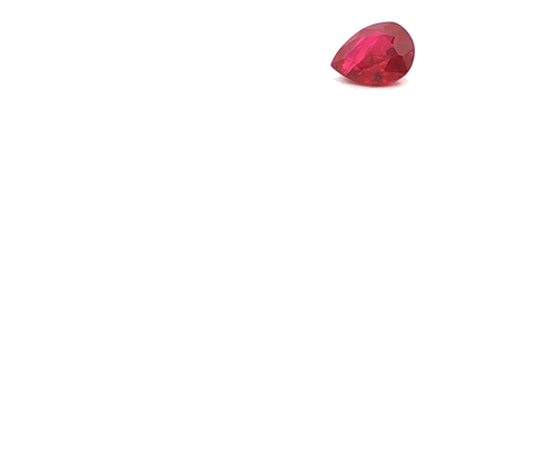 0.37 carat RED Pear Rubinas (1)