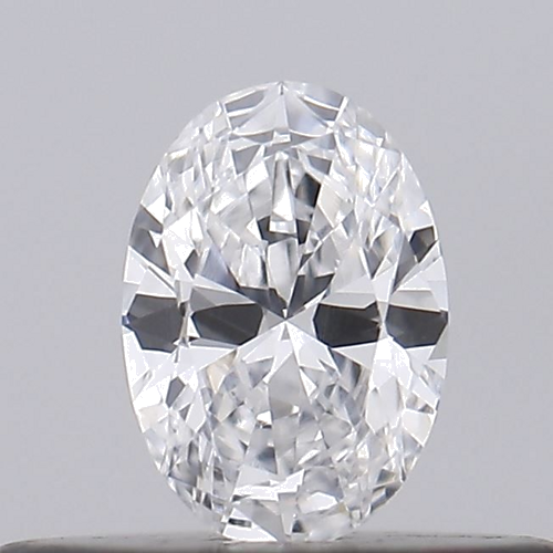 0.2 carat D-VVS2 Natūralus Oval Deimantas (1)