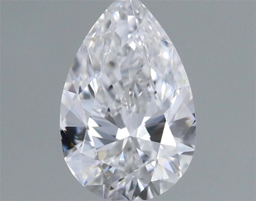 0.3 carat D-VVS1 Natūralus Pear Deimantas (1)