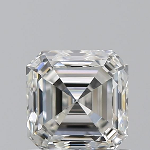 1.01 carat H-IF Natūralus Asscher Deimantas (1)
