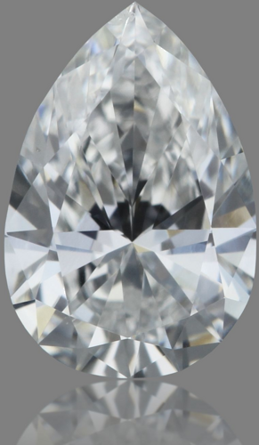 0.4 carat E-SI1 Natūralus Pear Deimantas (1)