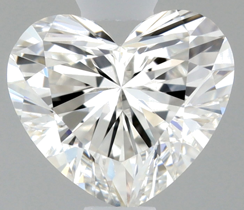 0.5 carat G-VVS2 Natūralus Heart Deimantas (1)