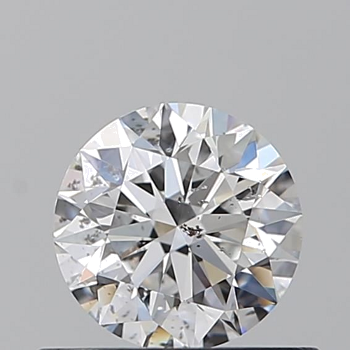 0.53 carat D-SI2 Excellent cut Natūralus Round Deimantas (1)