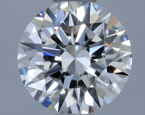 0.58 carat F-VVS1 Excellent cut Natūralus Round Deimantas (1)