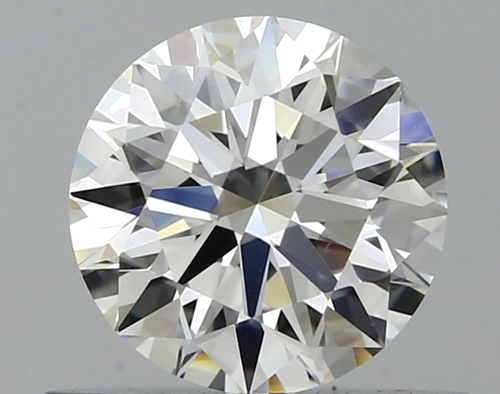 0.5 carat F-VVS1 Excellent cut Natūralus Round Deimantas (1)