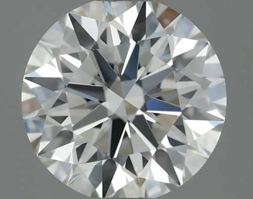 0.52 carat K-VVS2 Excellent cut Natūralus Round Deimantas (1)