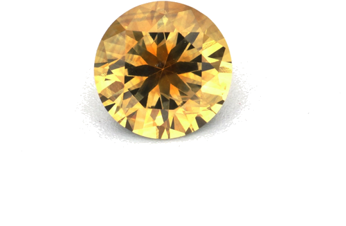 0.59 carat ORANGE Round Safyras (1)