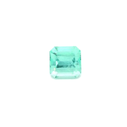 0.9 carat GREEN STEP cut Octagonal Smaragdas (1)