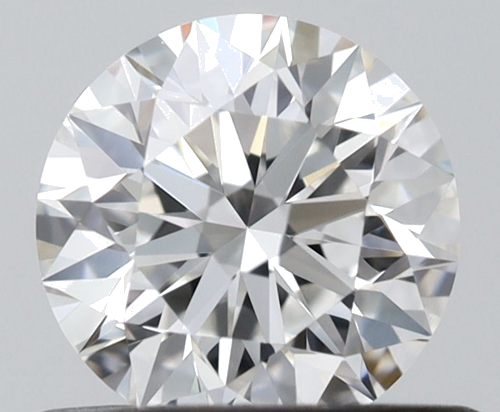 0.55 carat F-VVS1 Excellent cut Natūralus Round Deimantas (1)