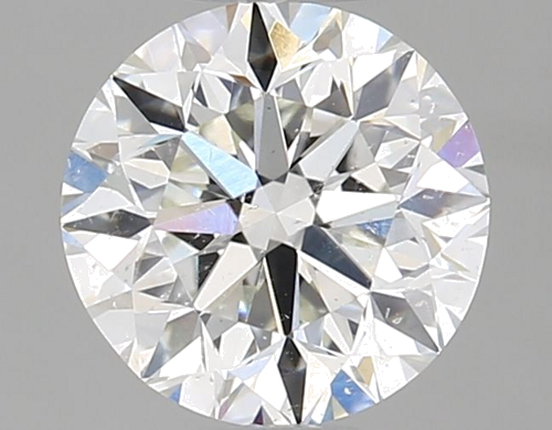 0.9 carat I-SI1 Very Good cut Natūralus Round Deimantas (1)