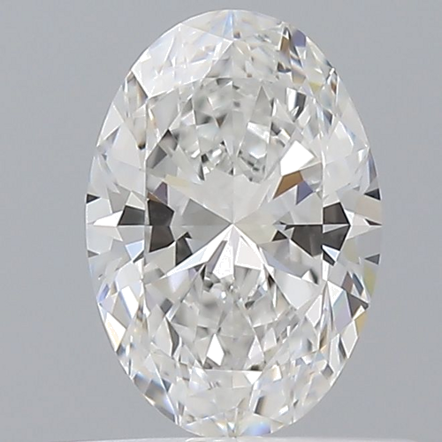 0.51 carat E-VS2 Natūralus Oval Deimantas (1)
