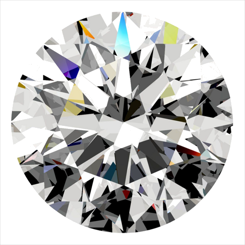 0.31 carat E-VS1 Excellent cut Natūralus Round Deimantas (1)