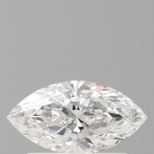 0.57 carat D-SI1 Natūralus Marquise Deimantas (1)