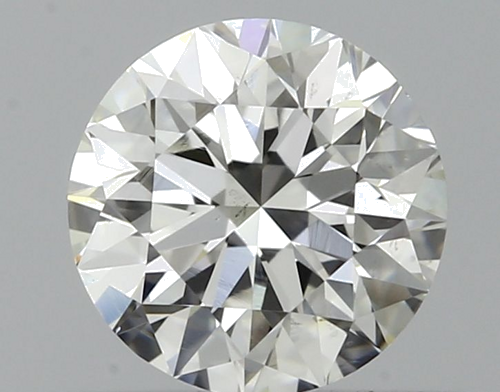 0.5 carat I-VS2 Very Good cut Natūralus Round Deimantas (1)
