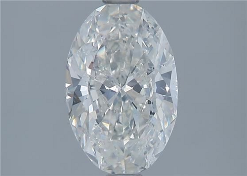 1.5 carat H-SI2 Natūralus Oval Deimantas (1)