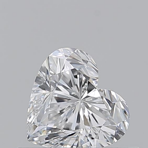 0.51 carat D-VS1 Natūralus Heart Deimantas (1)