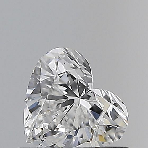 0.5 carat E-SI1 Natūralus Heart Deimantas (1)