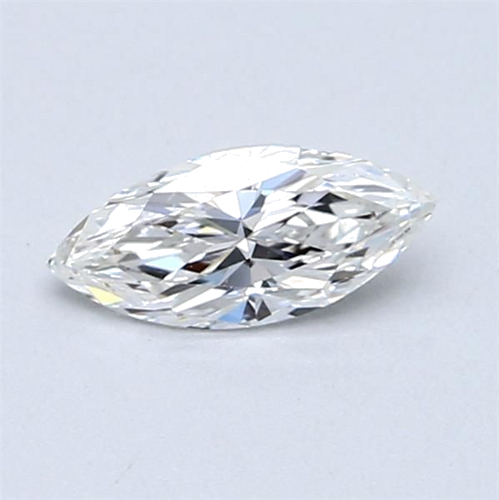 0.45 carat F-VVS2 Natūralus Marquise Deimantas (1)