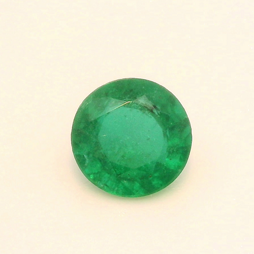 0.47 carat GREEN Round Smaragdas (1)