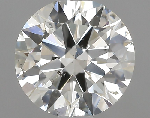 0.5 carat J-SI1 Excellent cut Natūralus Round Deimantas (1)
